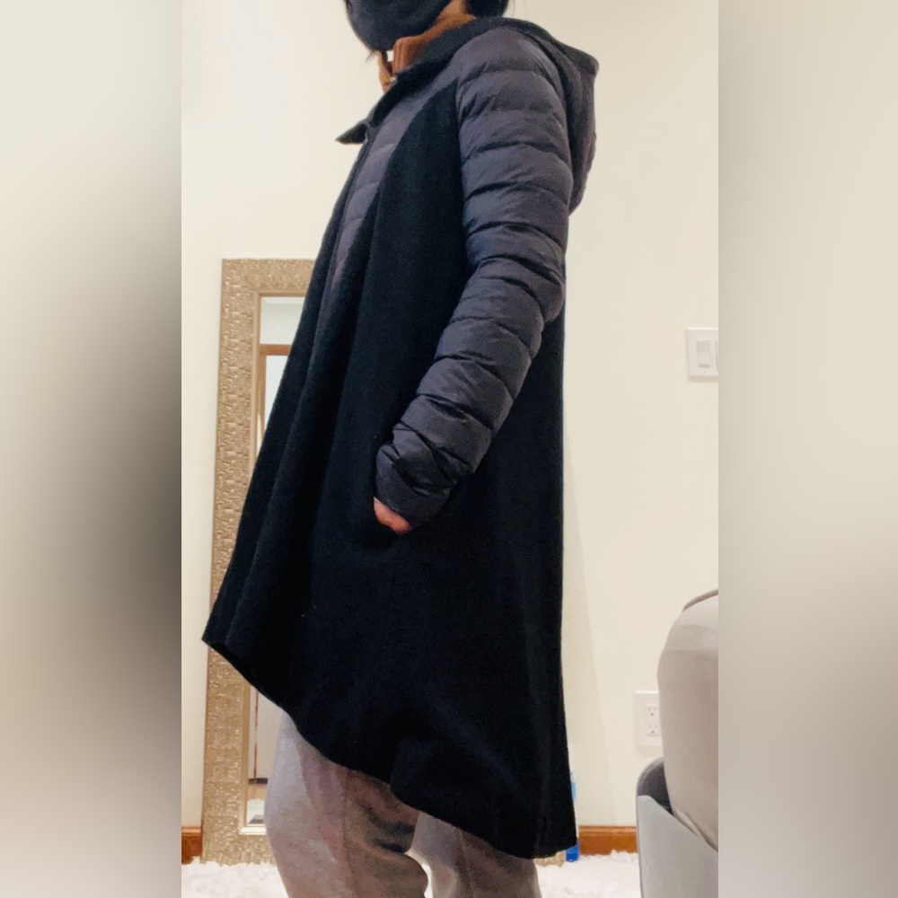 Black Puffer Winter Coat - Picture 4 of 8